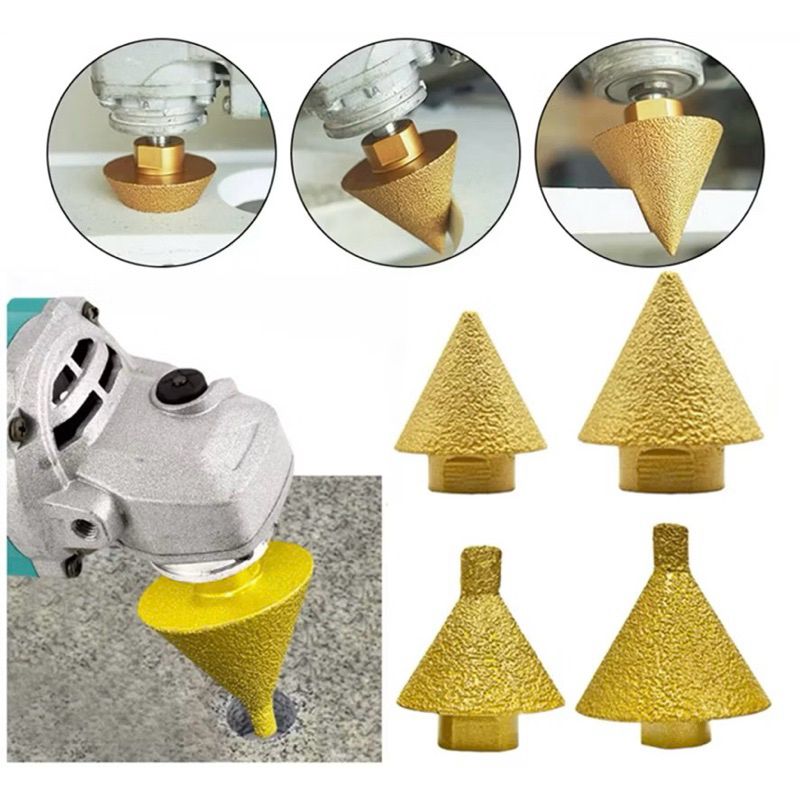 MY.Jubin THREAD DIAMOND CHAMFER COUNTERSINK BITSCONE CARVE POLISH ...