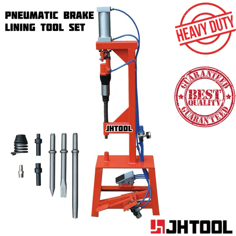JHTOOL pneumatic riveting hammer riveting brake lining assistance tools ...
