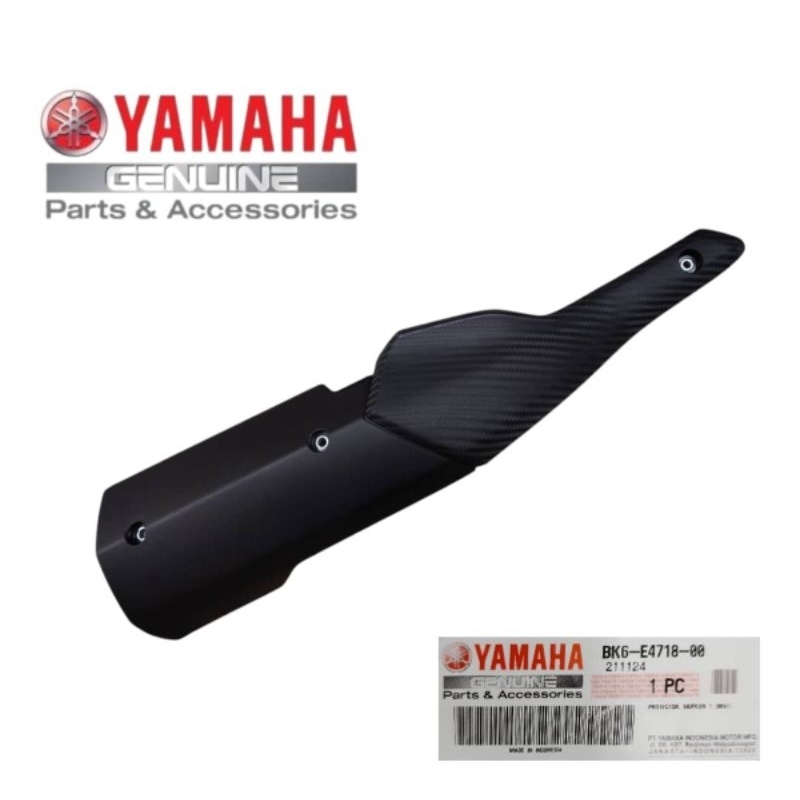 YAMAHA R15 V1 V2 MUFFLER COVER EXHAUST COVER END CAP 100% ORIGINAL ...