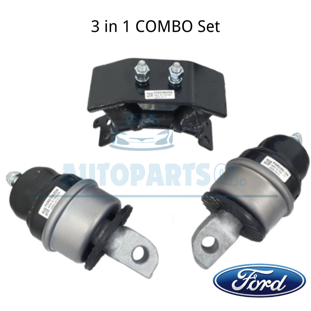 [3 IN 1 COMBO SET] Ford Thailand Engine Mounting Kit for Ford Ranger T7 ...