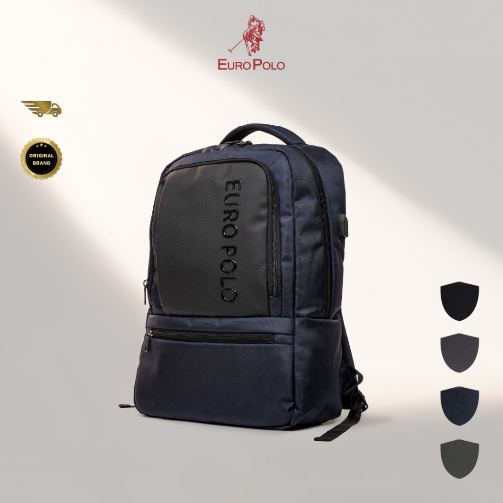 Euro Polo Beg Kerja Modern Executive Backpack for Bussiness Travel ...