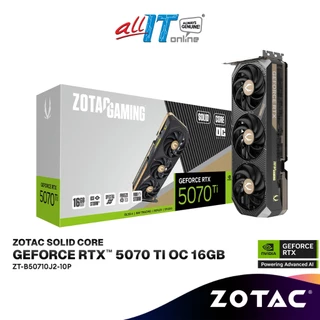 ZOTAC GeForce RTX 5070 Ti SOLID CORE OC 16GB GDDR7 Graphics Card | ZT-B50710J2-10P