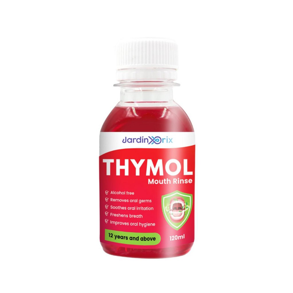 THYMOL GARGLE MOUTH RINSE JARDIN THYMOLIN 120ML LONG EXPIRY 2027 ...