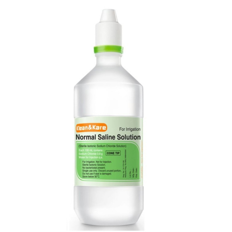 KLEAN & KARE NORMAL SALINE 1000ML ( CONE TIP ) ( 1 BOTTLE ) | Shopee ...
