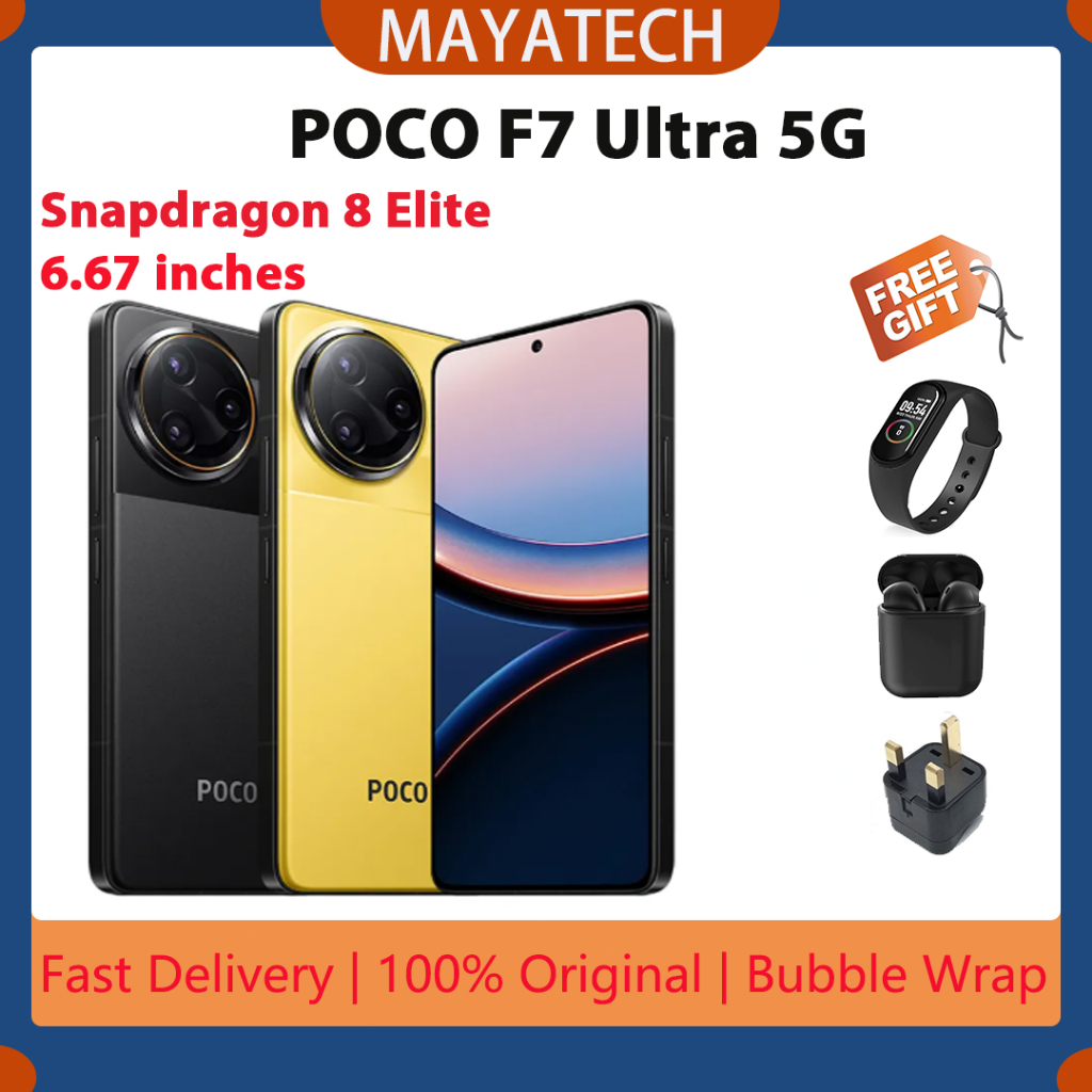 【Global Version】POCO F7 Ultra 5G Snapdragon 8 Elite 6.67 inches 5300 ...