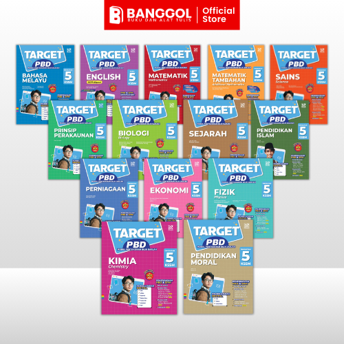 Buku Target PBD Modul Pentaksiran Bilik Darjah Tingkatan 5 | Shopee ...