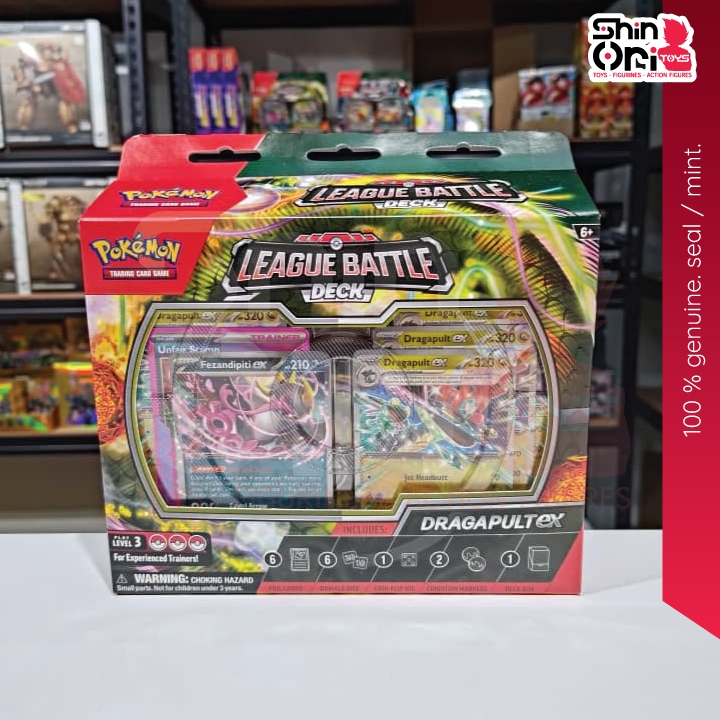 Pokmon TCG: Dragapult Ex League Battle Deck - Ready-to-Play 60 Cards With  2 Ex Pokmon