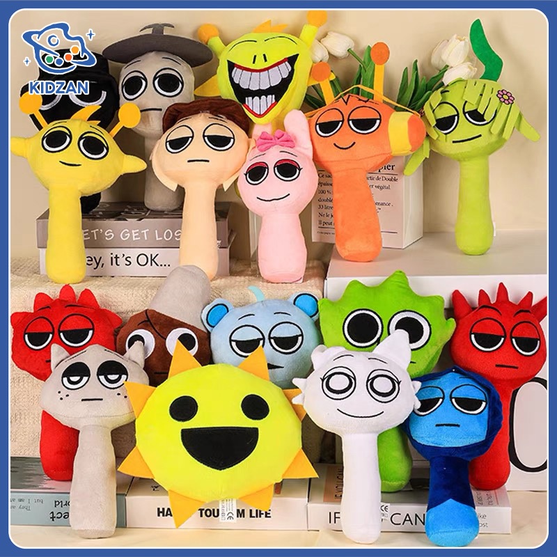 Sprunki Plush Doll Toy 20CM Sprunki Incredibox Game Figure Stuffed Toys ...