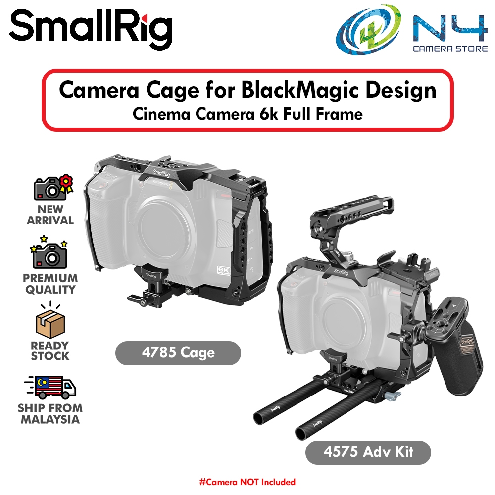 SmallRig Camera Cage for Blackmagic Design Cinema Camera 6K Full Frame ...