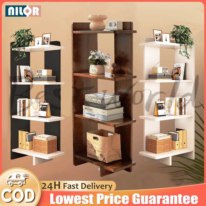 NR Multilayer BookShelf Home Display Rack DIY Storage Organizer Floor ...