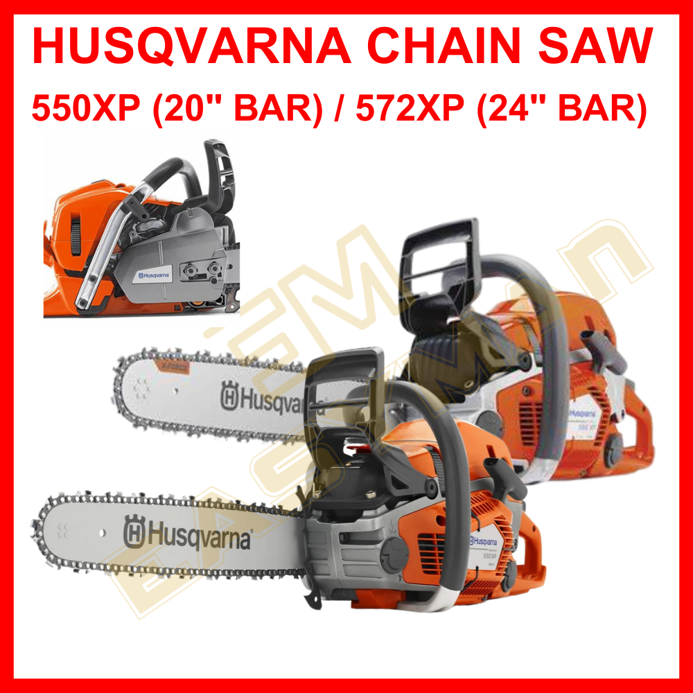 HUSQVARNA CHAIN SAW 550XP MARK II 20" PAPAN / 572XP 24" PAPAN ORIGINAL ...