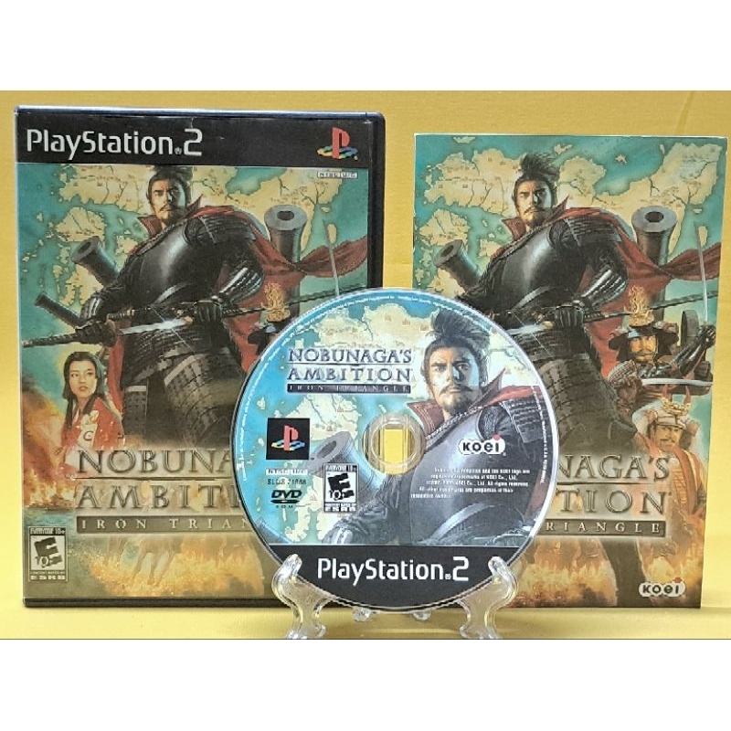 🔥NOBUNAGA'S AMBITION IRON TRIANGLE🔥 PS2 | Shopee Malaysia