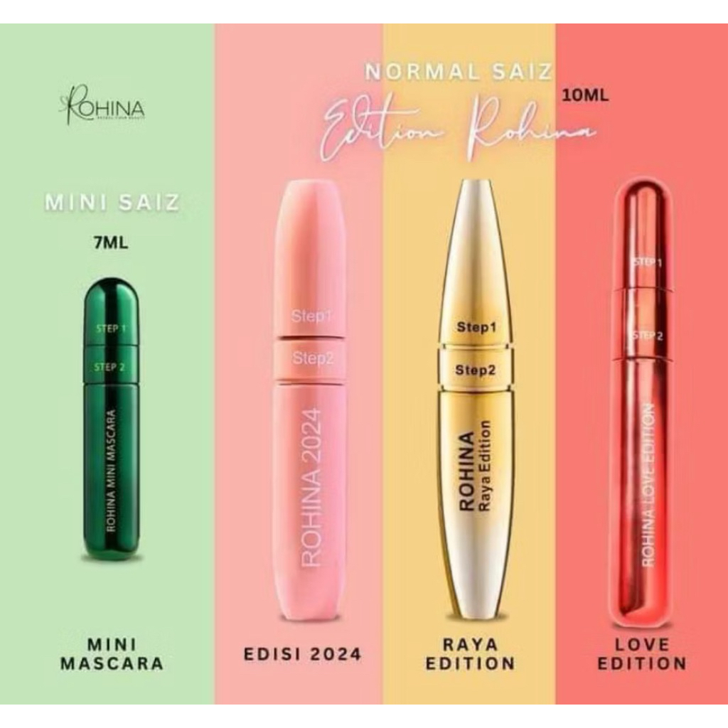 MASKARA ROHINA VIRAL ORIGINAL HQ | Shopee Malaysia