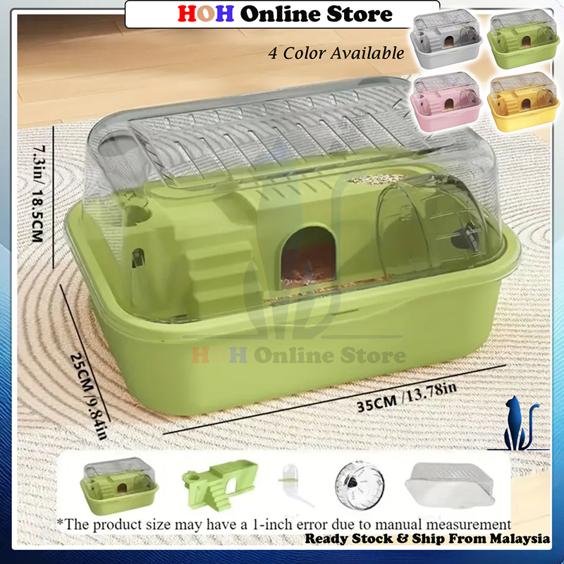 Hamster Cage Golden Wire Double Layer Cheap Luxury Villa Oversized ... - Cheap Hamster Cage Supplies Online Shopping