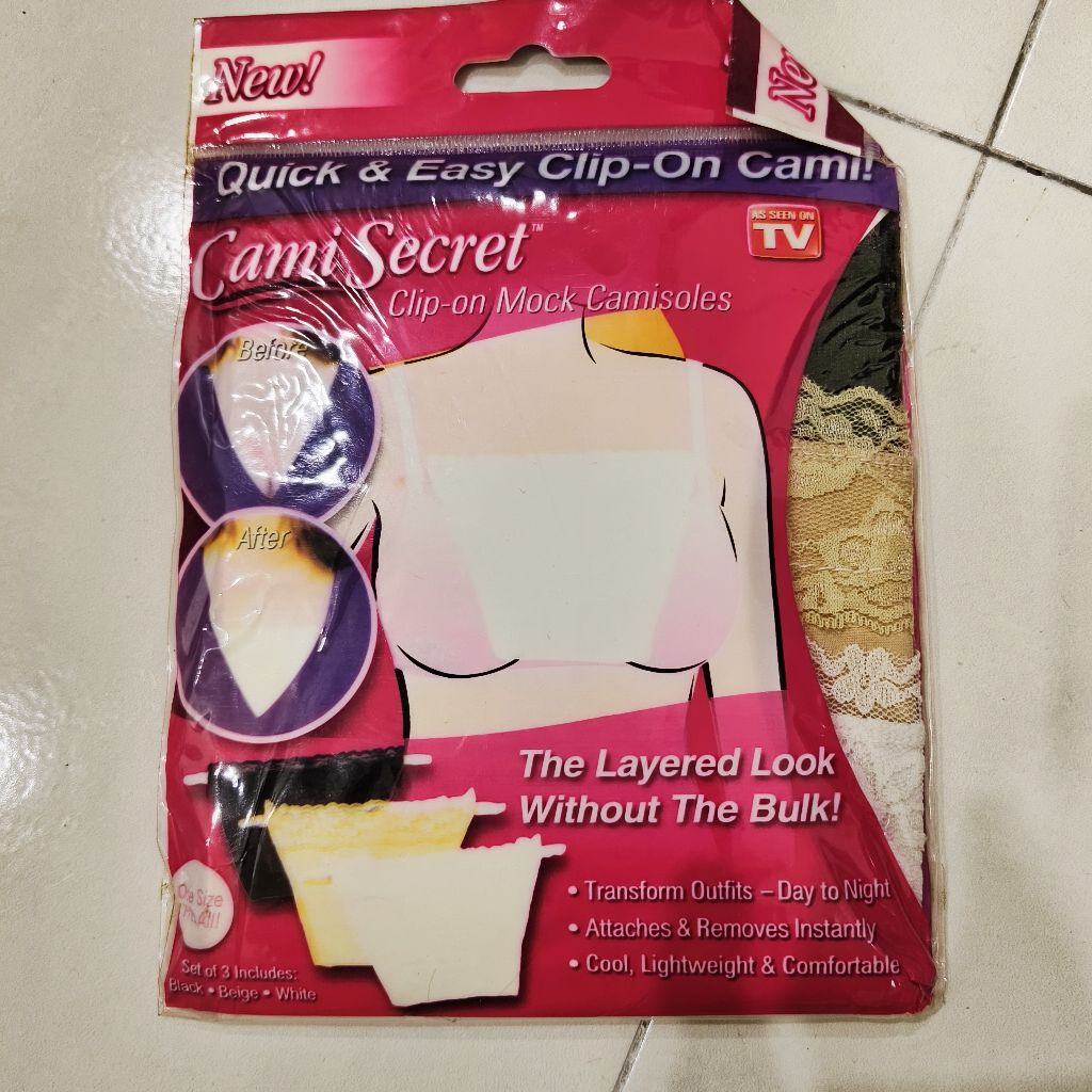 [Clearance Stock] Cami Secret | Shopee Malaysia