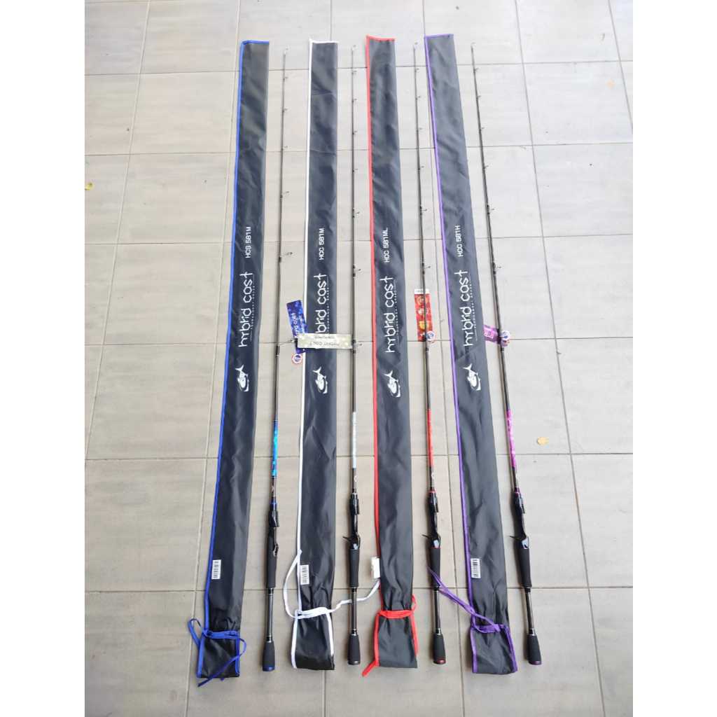 G-TECH HYBRID CAST SPINNING/BAITCASTING(BC) FISHING ROD | Shopee Malaysia
