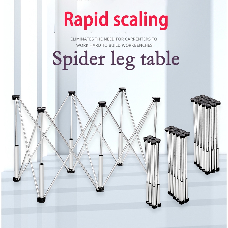 【Local stock】Spider legs Woodworking table stand folding portable ...