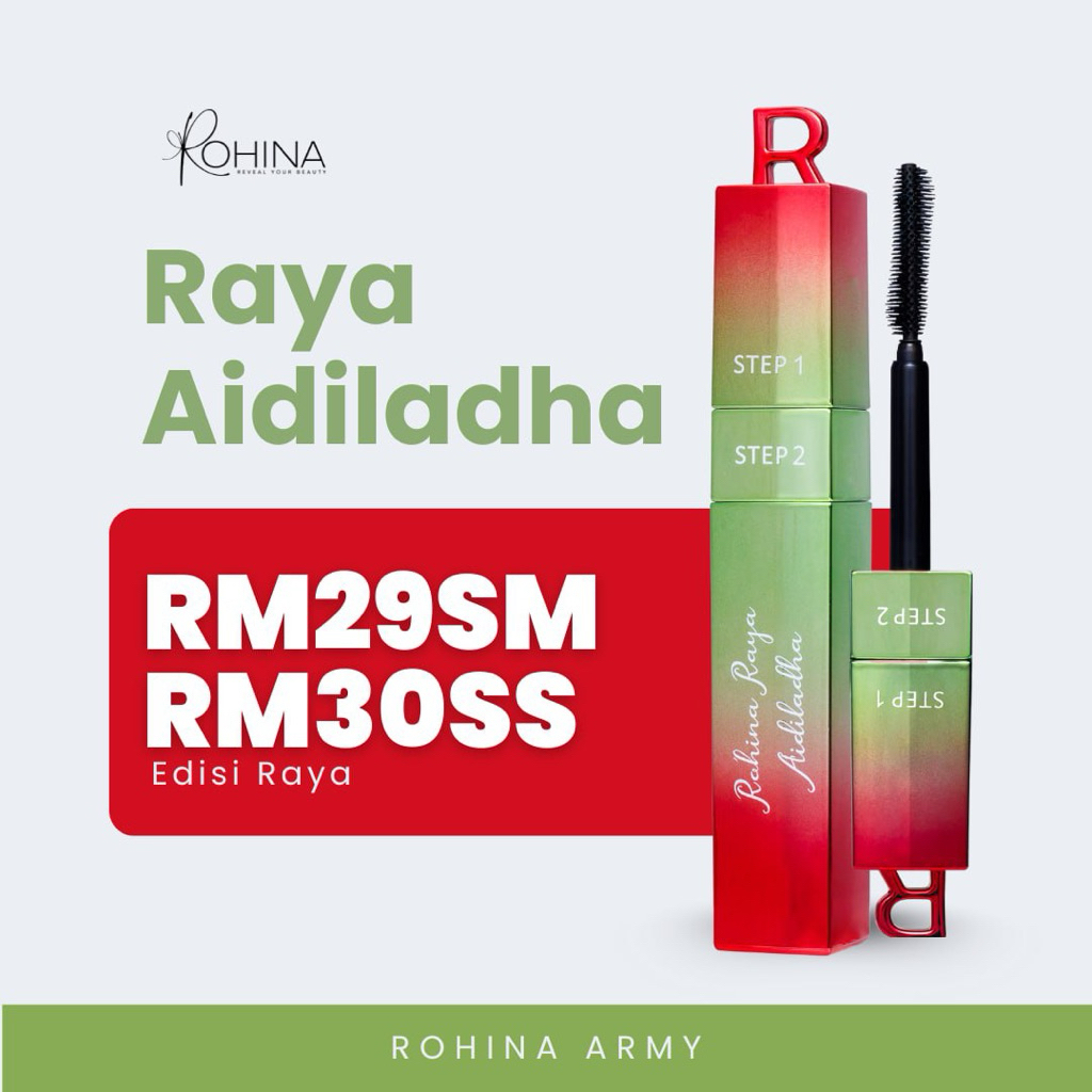 Maskara Rohina RAYA AIDILADHA 2025 Limited Edition / ROHINA MASCARA ...