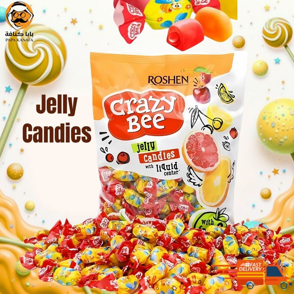 ROSHEN Peppinezz Jelly Candy /Filled Sweet Candies/Available in: 1KG ...