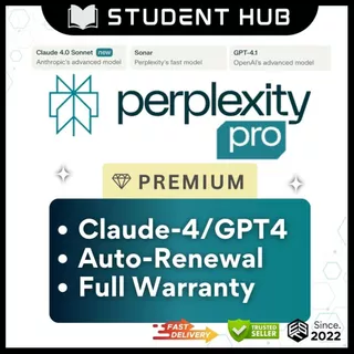 [FAST 24/7] Perplexity AI Premium | GPT4.1 Alternative | Sonar Claude 4 & Deepseek r1 | Homework Assistant