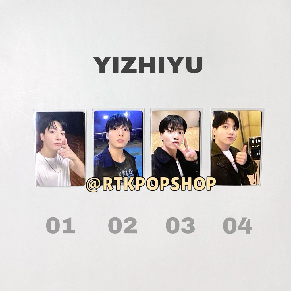 BTS JUNGKOOK GOLDEN YIZHIYU 一直娱 中華 トレカ Unofficial BTS