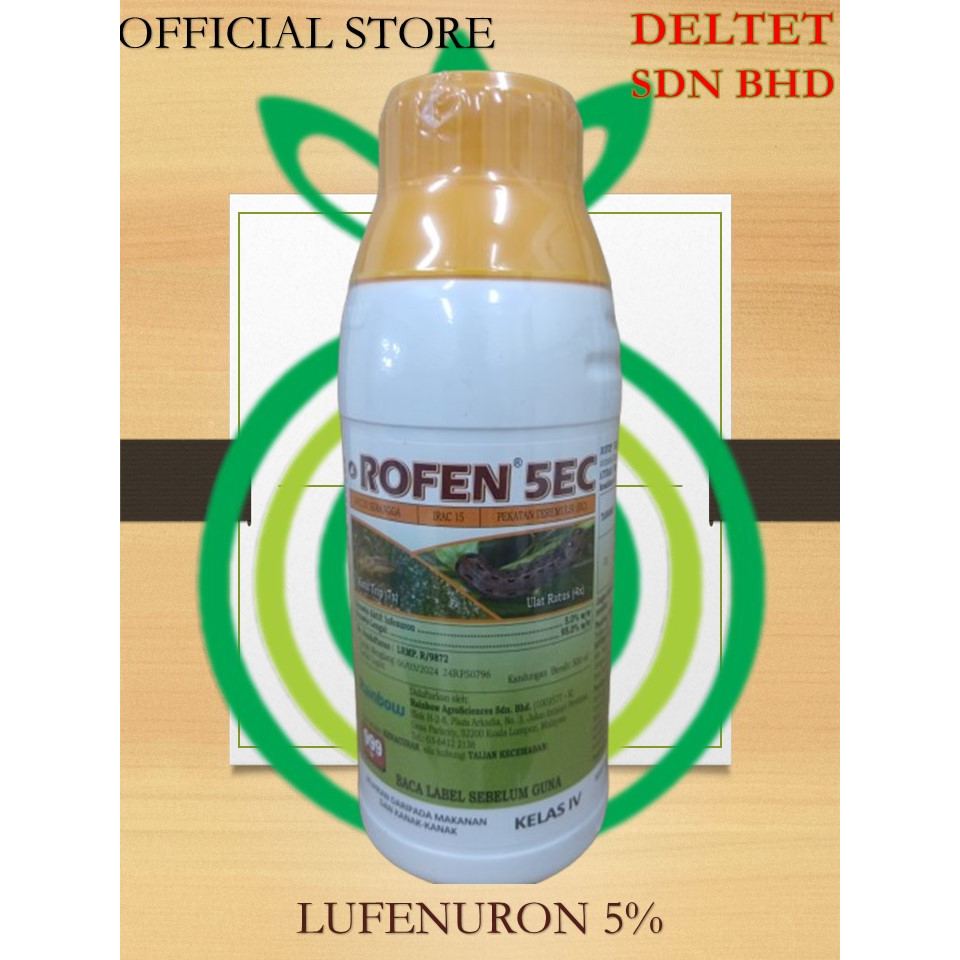 [500ML] Rofen 5EC - Lufenuron 5% (Sama Dengan MATCH & ALOSA) | Shopee ...
