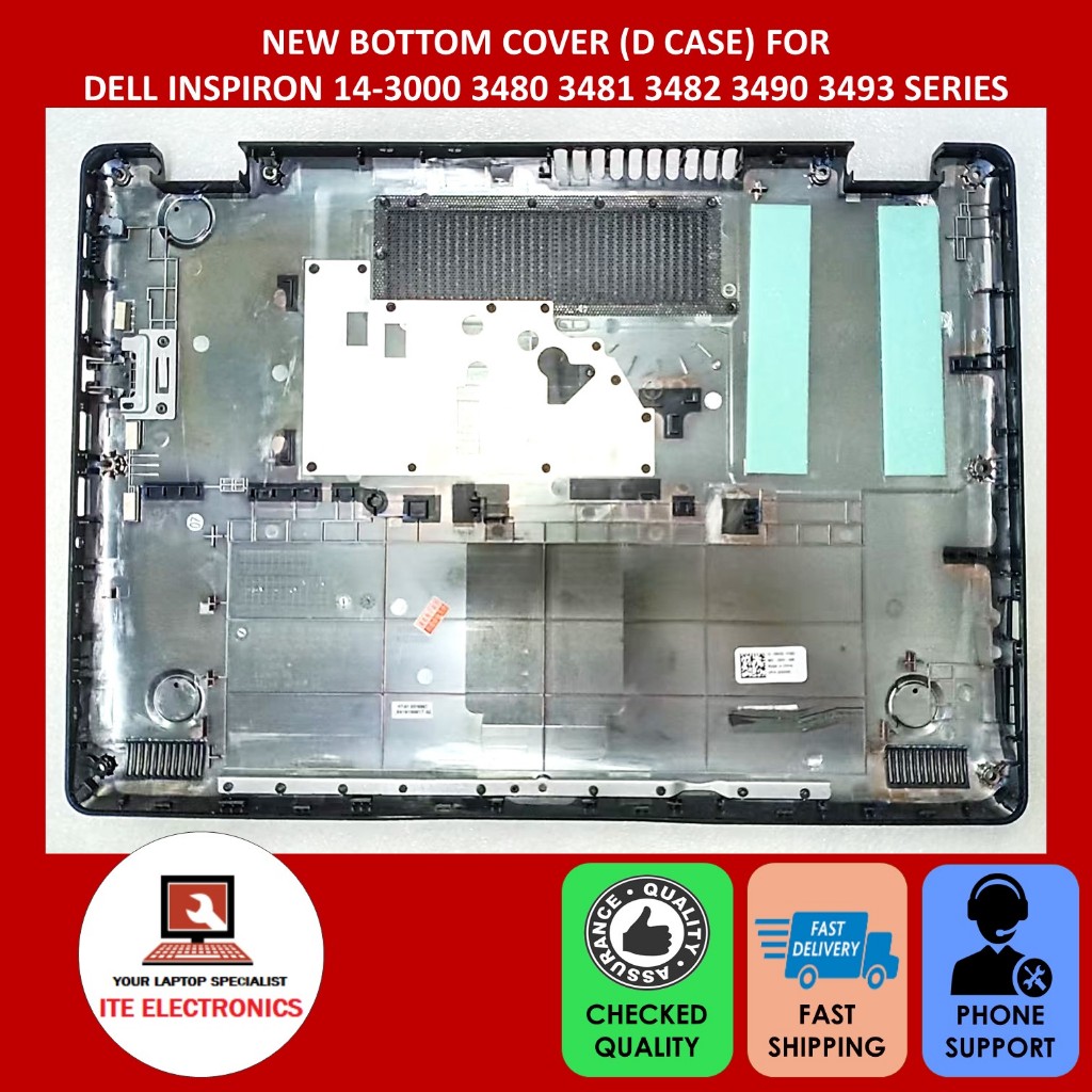 Nuovo per Dell Inspiron 14 3000 3480 3482 LCD back cover nero 0K0R17 K0R17