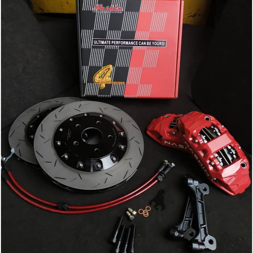 Toyota Vios AC100 2023+ - Nashin N3 Big 4 Pot Big Brake Kit (330mm ...
