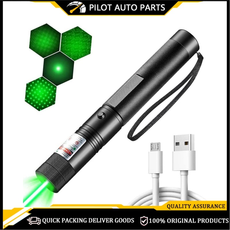 Powerful Green Laser Pointer Beam 5Mw Single Point Laser Pointe Pen ...