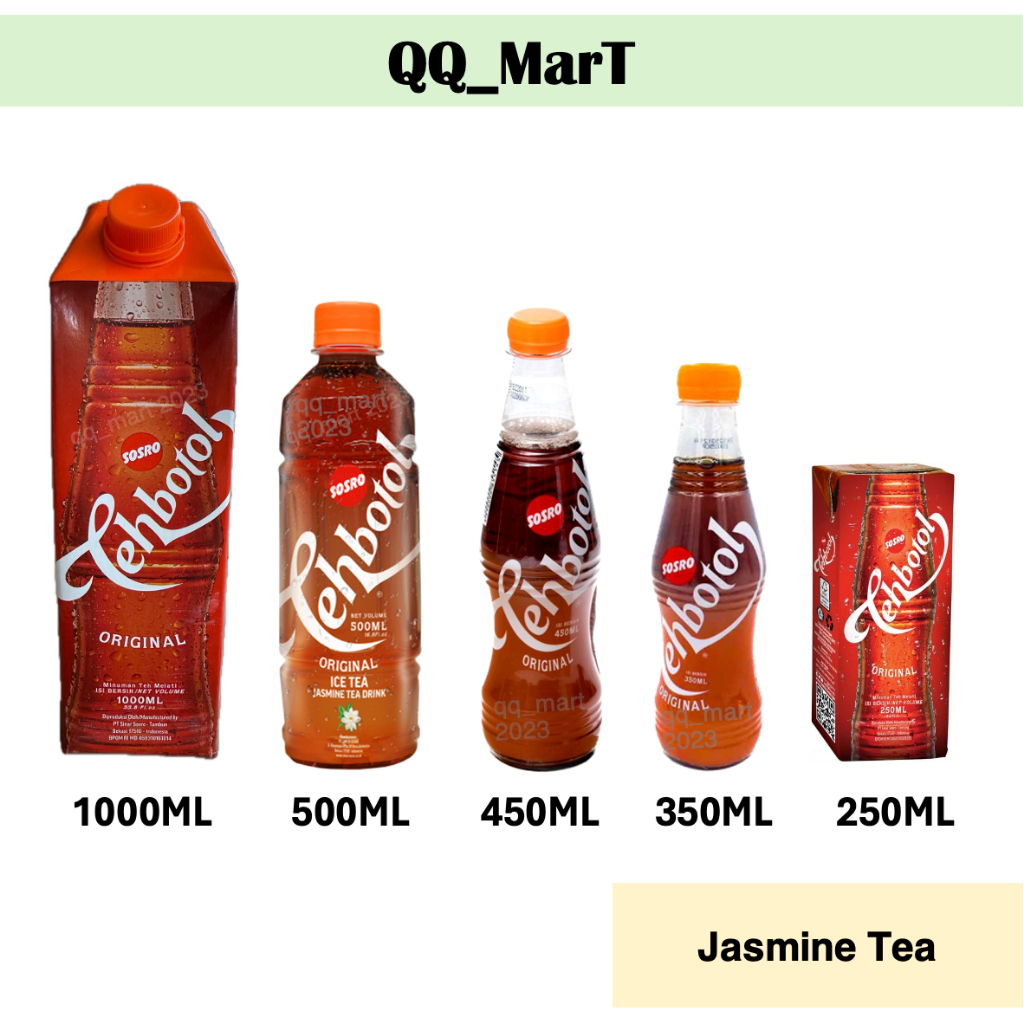 Teh Botol Sosro (Original) 220/250/350/450/500/1000ml Ready-to-drink ...
