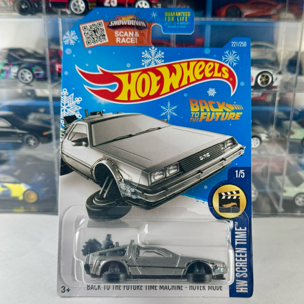 HOT WHEELS 2015 RELEASE BACK TO THE FUTURE TIME MACHINE HOVER MODE DIE-CAST by Hot Wheels