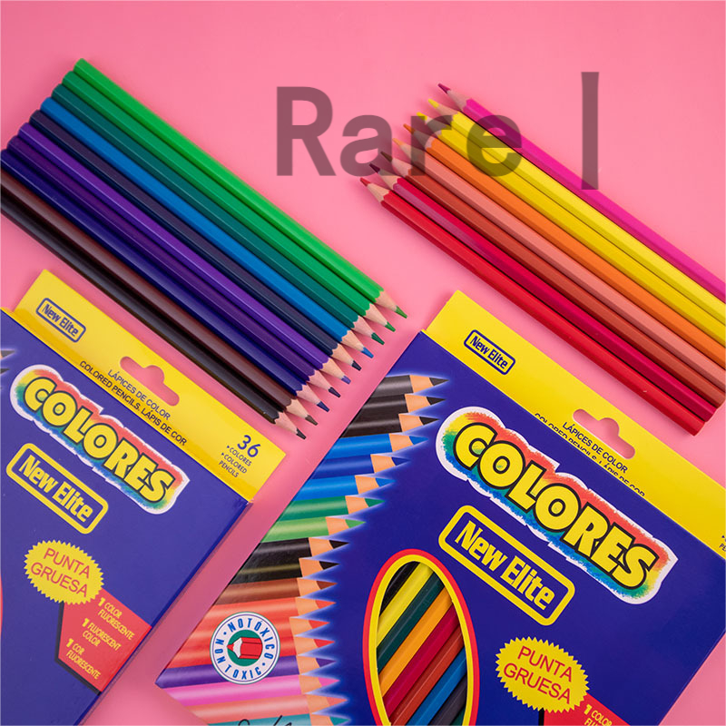 Colored Pencils 12/24/36/48 Colours Pensel Warna/pensil warna ...