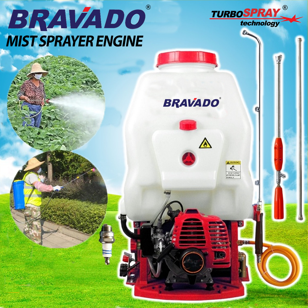 【HEAVY DUTY】BRAVADO/APACHE SP268MF 26cc 15L/20L/22L Mist Sprayer ...