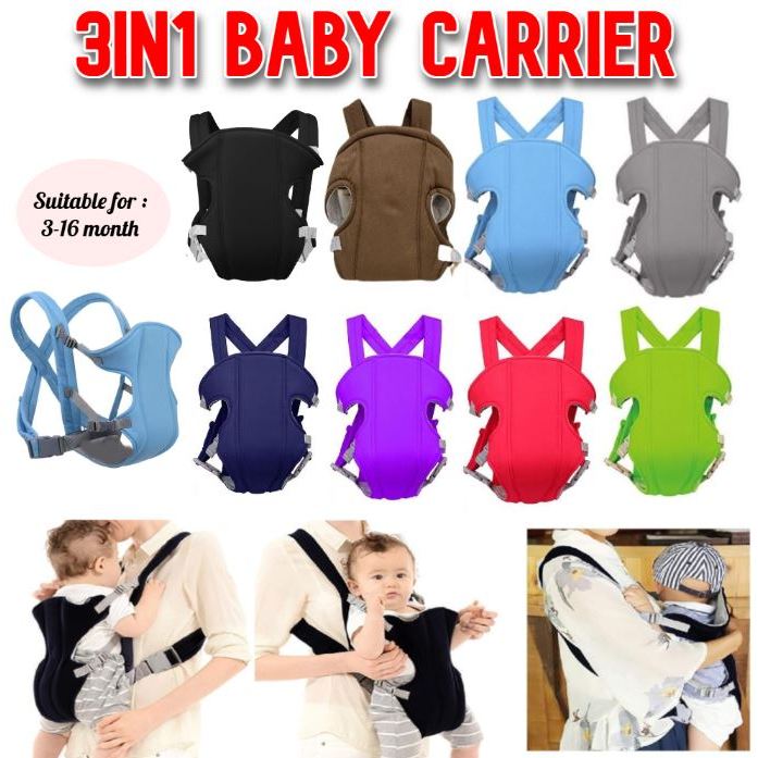 #Readystock 3in1 Baby Carrier backpack Multifunctional Adjustable ...