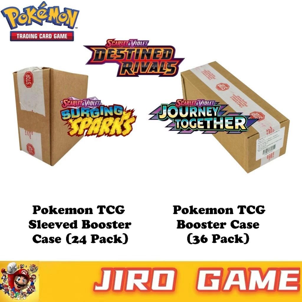 Pokemon TCG SV10 Destined Rivals | Journey Together | Surging Sparks ...