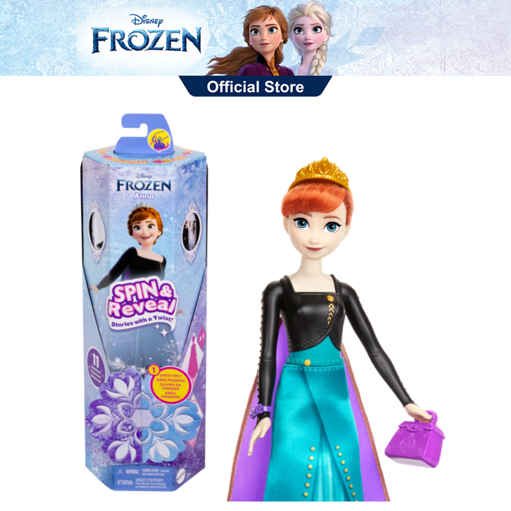 Disney Frozen Frozen Toys And Clothes Disney Frozen Spin Reveal