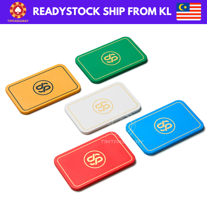 Plaques De Poker Godel SLOWPLAY 10 Pièces - Jetons Céramique 34g Style Européen Vert
