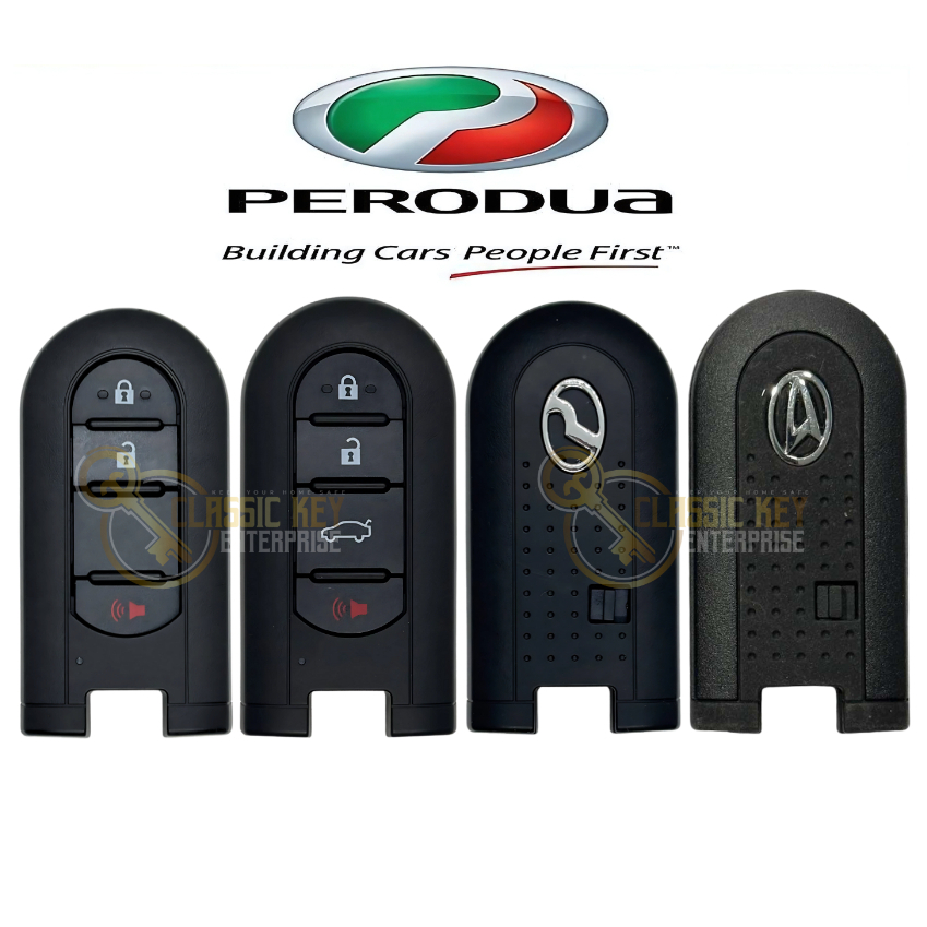 Perodua Smart Key Cover Case Replacement For Bezza - Myvi - Axia - Aruz ...