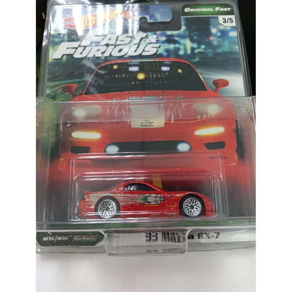 Hot Wheels Fast & Furious 95 Mazda RX-7 | Shopee Malaysia