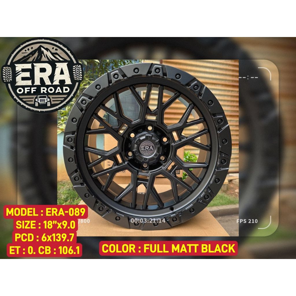 18 Inch Original ERA 4x4 Sport Rim for Toyota Hilux Ford Ranger Isuzu ...
