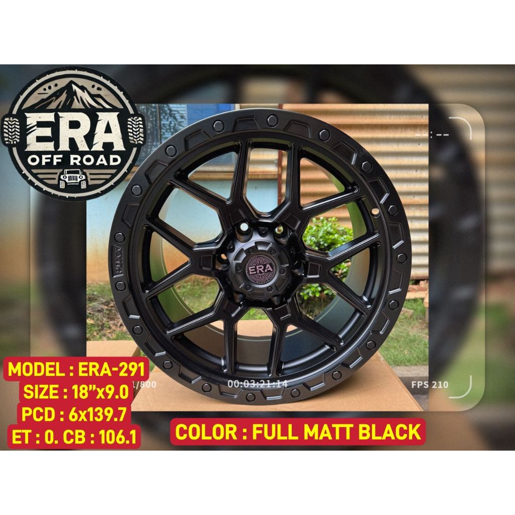 18 Inch Original ERA 4x4 Sport Rim for Toyota Hilux Ford Ranger Isuzu ...