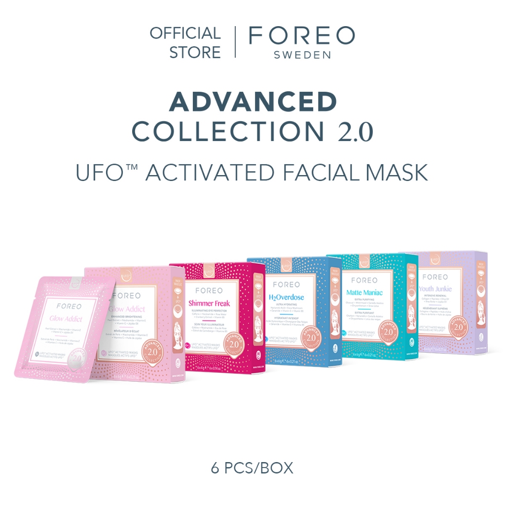 FOREO UFO™ Activated Mask Advance 2.0 Collection Facial Mask - Face ...