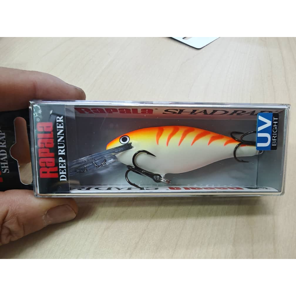 Rapala Mer Leurre Rapala Shad Rap SR-7 Deep Runner - 7 Cm - Fabriqué En Finlande - Neuf Sous Blister Downpipe Golf 7r