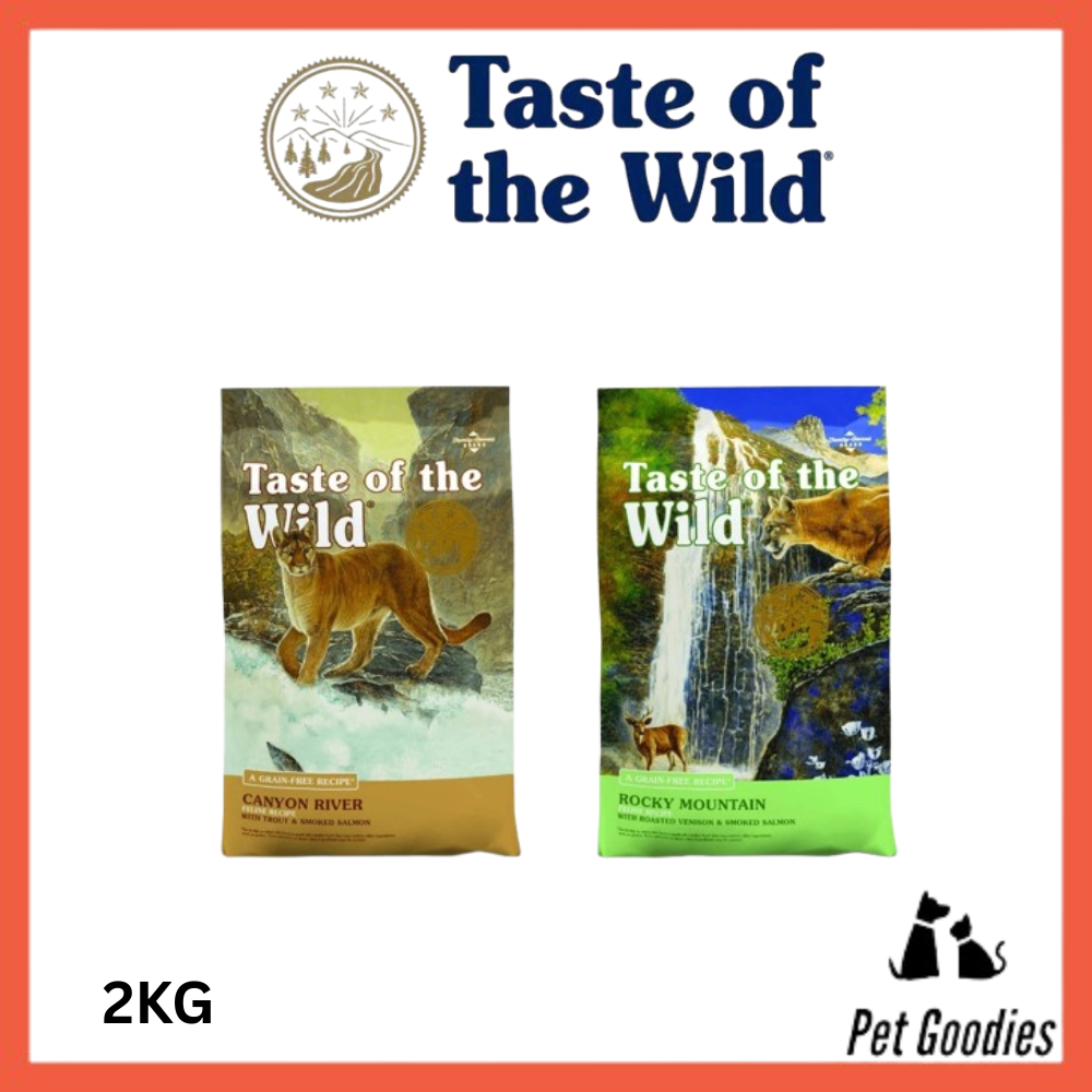 Taste of the wild (rocky mountain) 5lbs - Tierra de Gatos