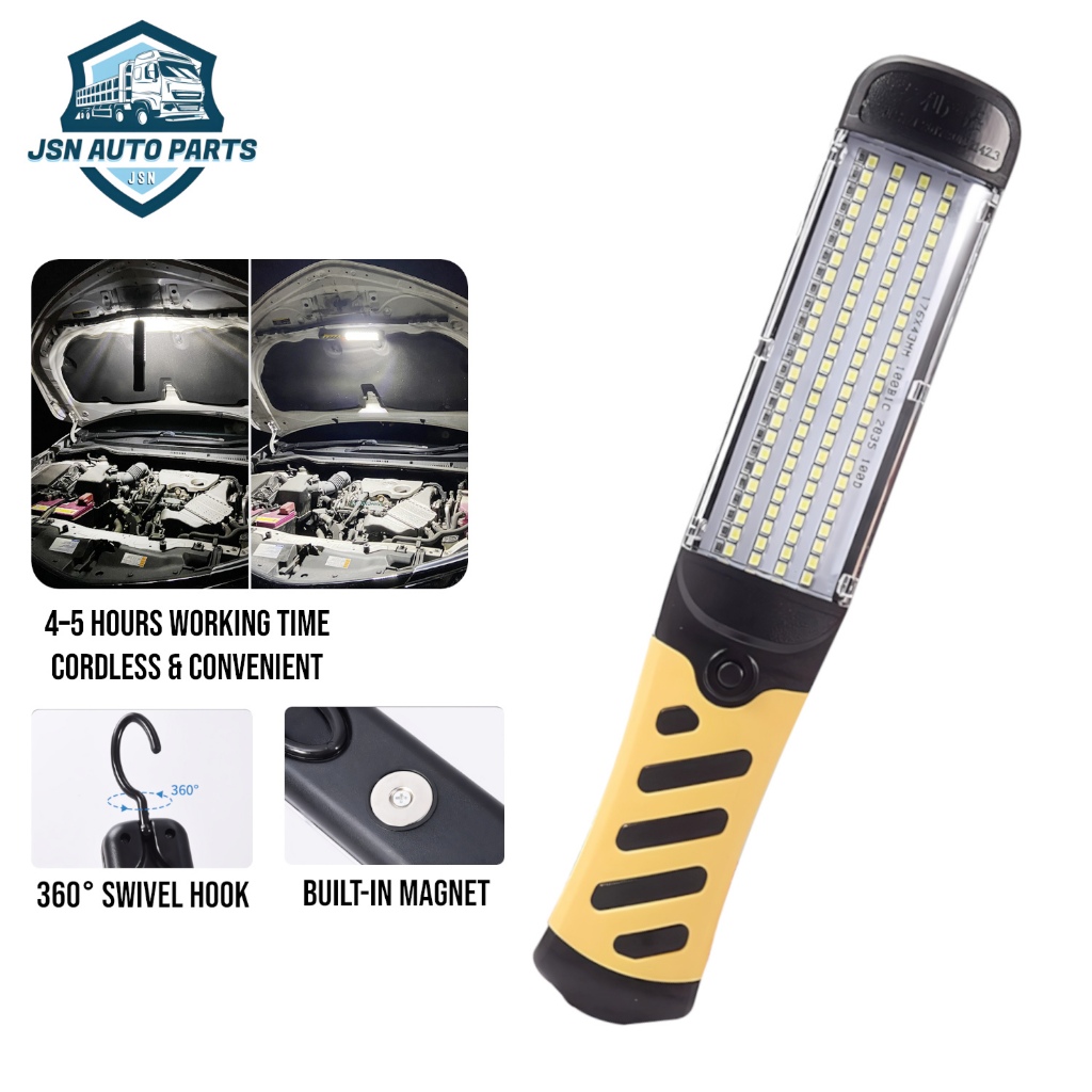 Portable 28W 100 LED Car Repair Work Light 220V Workshop Flashlight ...