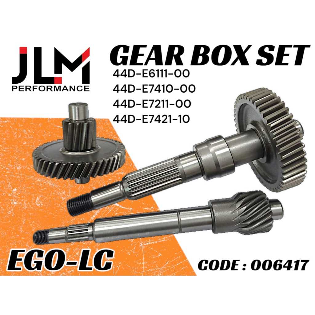 JLM YAMAHA EGO LC EGOLC EGO-LC GEAR BOX TRANSMISSION KIT PRIMARY DRIVE ...