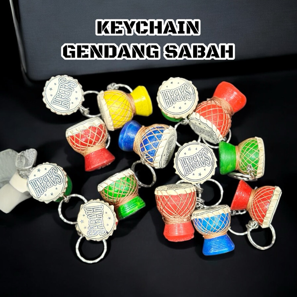 KOLEKSI KEYCHAIN KEBUDAYAAN SABAH | Shopee Malaysia