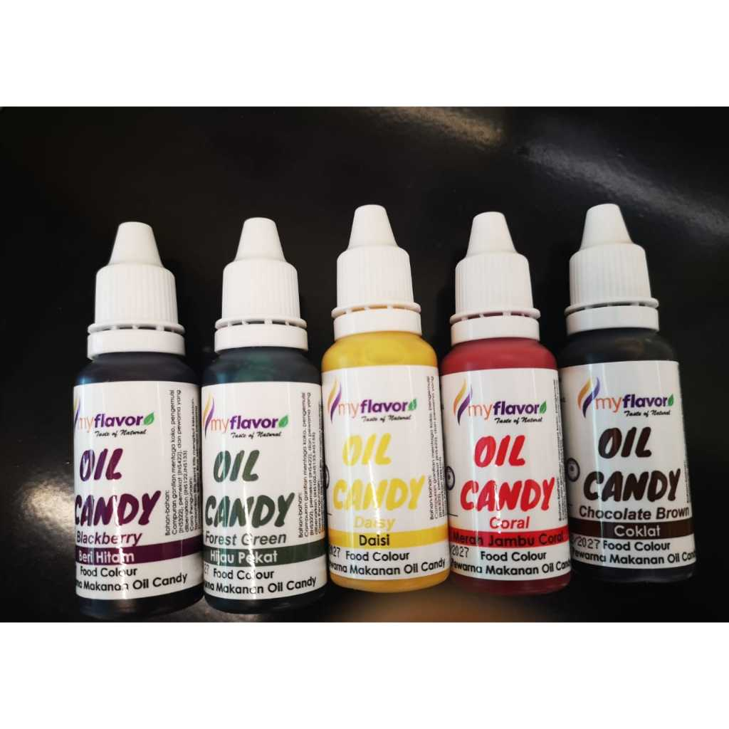My Flavor Oil MyFlavor Candy Colors Oil Based food Coloring (For ...
