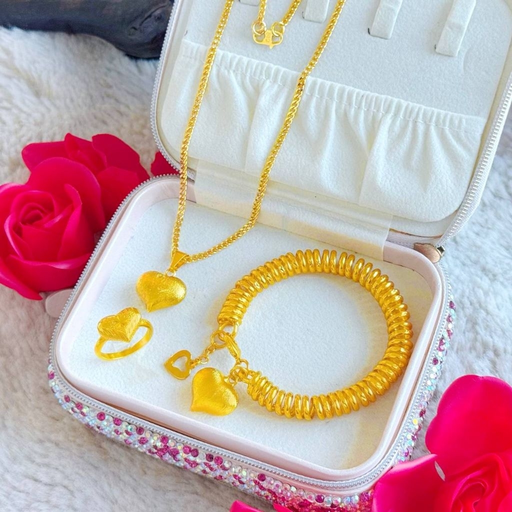 EMAS BANGKOK SET GETAH RAMBUT VIRAL | Shopee Malaysia