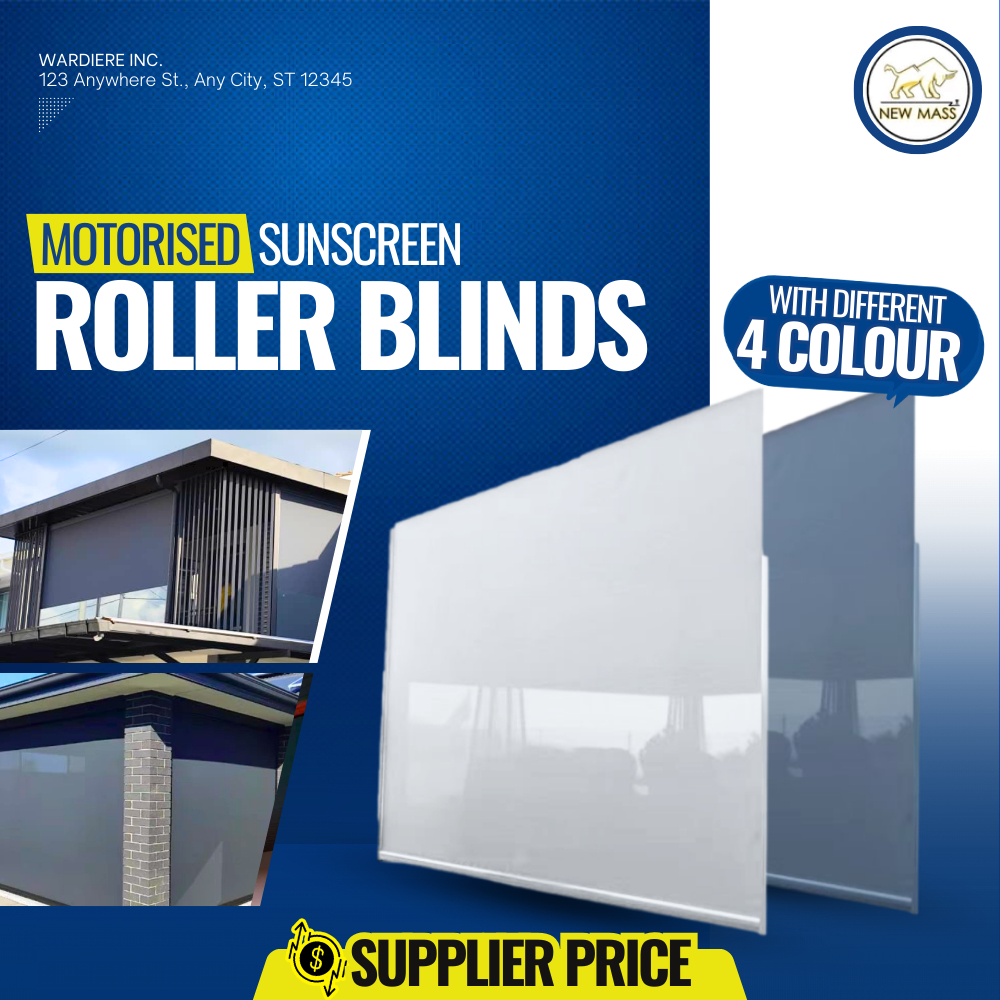 Zip Blinds , Zip Track Outdoor , Motorised Sunscreen Outdoor Roller ...